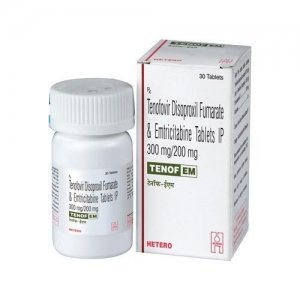 Tenof EM | Теноф ЕМ (Emtricitabine 200mg, Tenofovir 300mg) дженерик Трувада Truvada