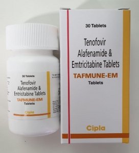 Tafmune-EM (Tenofovir Alafenamide 25mg, Emtricitabine 200mg)