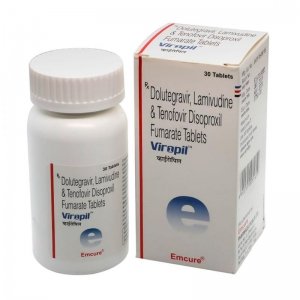 Viropil (Dolutegravir 50mg, Lamivudine 300mg, Tenofovir 300mg)